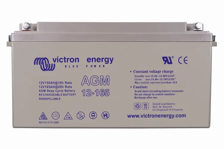 12V/165Ah AGM Deep Cycle Batt.