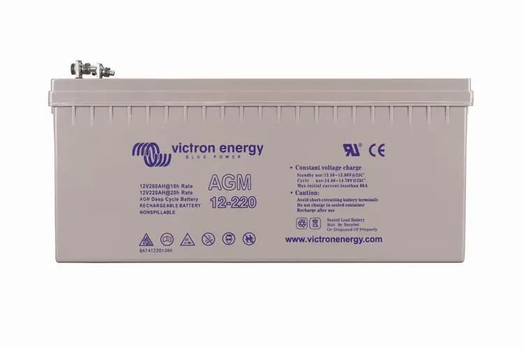 Battery lead gel 12V 72Ah /C20 ( +) D Insert M6 (DGY12 - 70JEV) - Vlad