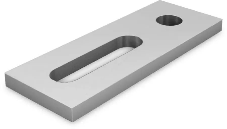 K2 Aluminium adapter plate M10
